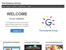 Tablet Screenshot of guidance-group.com